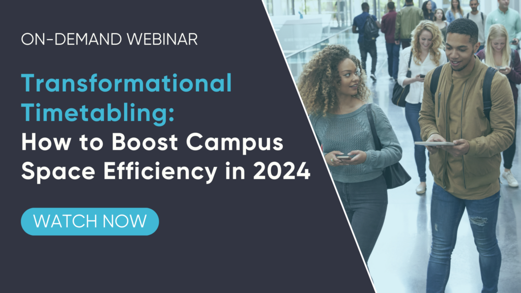 Transformational Timetabling: How to Boost Campus Space Efficiency on-demand webinar